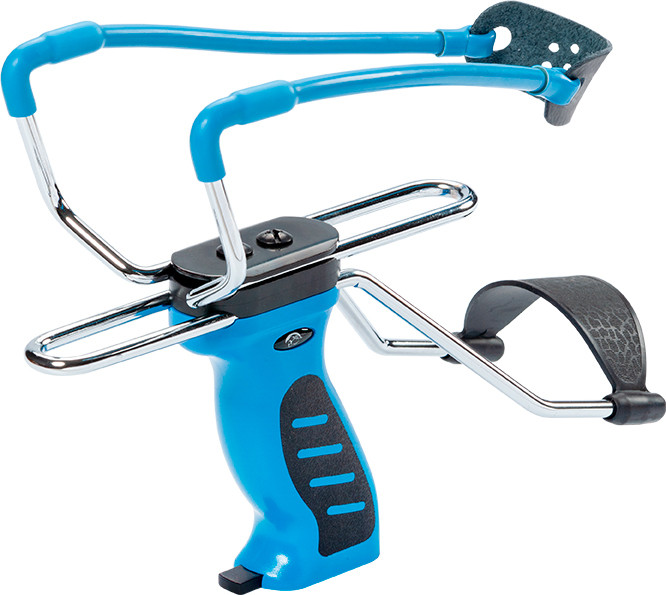 Рогатка Man Kung MK-SL06BL з упором ц:синій