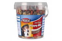 Лакомство для собак Trixie HappyMix (ягненок,лосось,курица) 500 гр