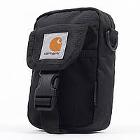 Carhartt сумка мужская брендовая барсетка через плечо для телефону. Сумка мессенджер Кархарт WIP. Живое фото