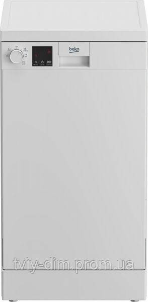 Посудомийна машина Beko, 10-комплект., A++, 45 см, дисплей, білий DVS05025W (код 1425564)