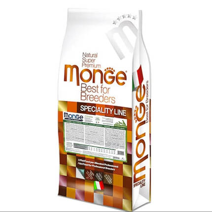 Monge Natural Superpremium All Breeds Adult Rabbit Сухий корм для дорослих собак всіх порід з кроликом 15кг, фото 1