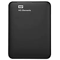 Жесткий диск WD Elements 1.0Tb Black (WDBUZG0010BBK-WESN)