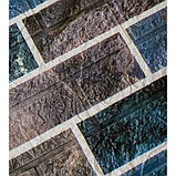 Самоклеюча 3D панель Зелений мікс (кашемір) 700x770x5мм, фото 2