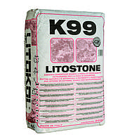 Клей для мрамора, керамогранита, плитки Litokol Litostone К99(литокол к99) 20 кг, белый