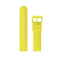 Силиконовый ремешок MOBVOI TicWatch E3/GTH/C2 Rubber Silicone Strap 20mm Yellow