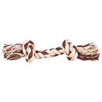 Іграшка для собак мотузка з вузлом, 150 г / 28 см, кольорова
