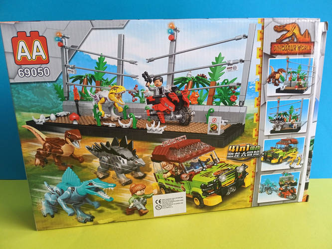 Конструктор Dinosaur world Динозавры на свободе (ID#1891354104), цена ...