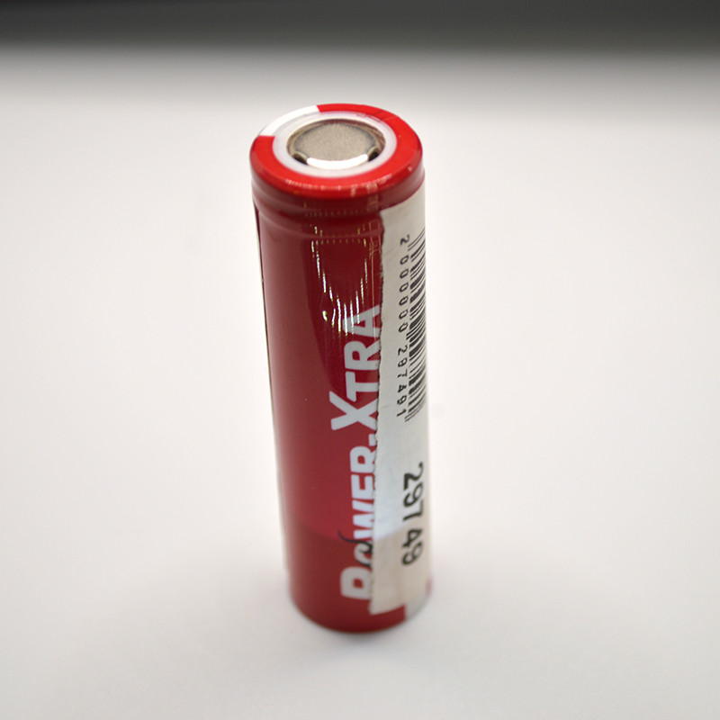 Акумуляторна батарейка 18650 Li-Ion 2200mAh, 3.7V, red Power-Xtra (PX18650-22R / 29749) (1 шт.), фото 3