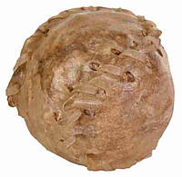 Мяч Trixie для собак прессованный жевательный с начинкой натуральная кожа d=8см 170г 100шт/уп