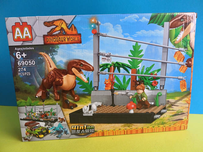 Конструктор Dinosaur world Динозавры на свободе (ID#1904272857), цена ...