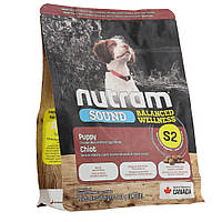 Сухой корм S2 Nutram Sound Balanced Wellness Natural Puppy для щенков, с курицей и цельными яйцами 340 г
