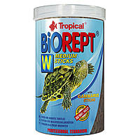 Сухий корм для водоплавних черепах Tropical в паличках «Biorept W» 1 л