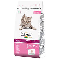 Schesir Cat Kitten 10 кг Шезір Кошеня сухий монопротеіновий корм для кошенят з птахом