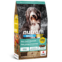 I20 Nutram Ideal Solution Support Sensitive Skin,Coat& Stomach dog 2 кг корм для собак с проблемами желудка