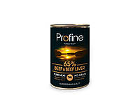 Profine dog консервы для собак с говядиной и говяжьей печенью 0,4 кг