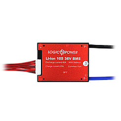 BMS плата LP Li-ion 36V 10S Dis 40A Ch 20A