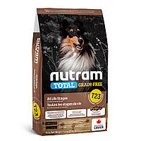 Сухой корм T23 Nutram Total Grain-Free Turkey, Chicken & Duck 11.4 кг для щенков и взрослых собак