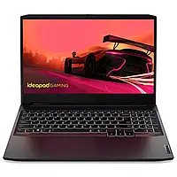 Ноутбук Lenovo IdeaPad Gaming 3 15ACH6 FullHD Win11EN Shadow Black (82K200L6MH)