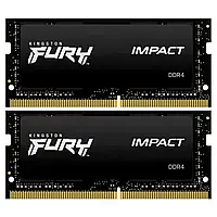 ОЗУ Kingston Fury Impact DDR4 SO-DIMM 2x16GB 2666 MHz (KF426S15IB1K2 32)