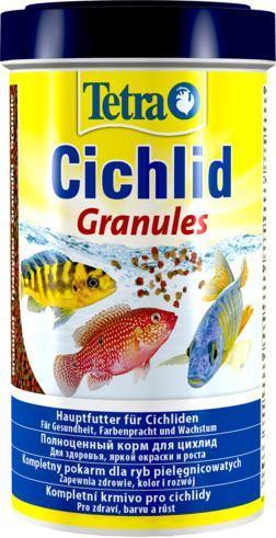 Сухий корм для акваріумних риб Tetra в гранулах «Cichlid Granules» 500 л (для всіх цихлід)