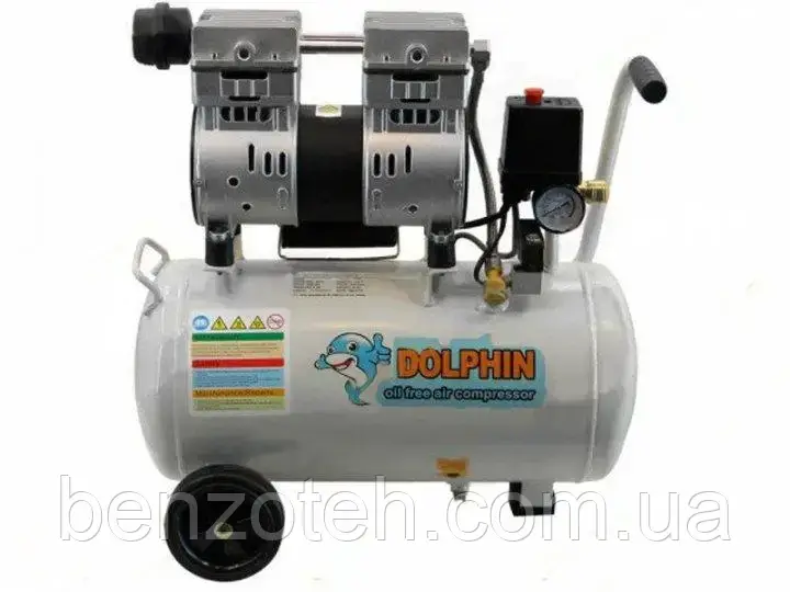 Компресор безмасляний Dolphin DZW550AF024 (на 24 літри)