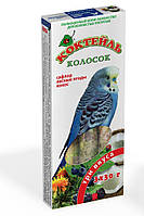 Колосок Коктейль для волнистых попугаев (сафлор, лесная ягода, кокос) 90 г