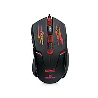 Мышка REAL-EL RM-520 Gaming USB черный UAH