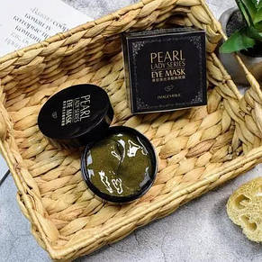 Опт Гідрогелеві патчі з екстрактом перлів IMAGES Pearl Lady Series Eye Mask, 60 шт, фото 4