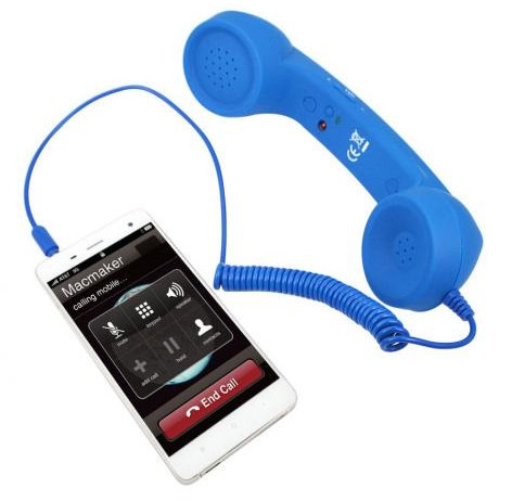 Гарнітура у вигляді телефонної трубки ретро