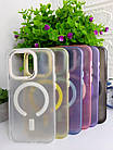 Чохол для IPhone Matt Clear Case with MagSafe Purple, фото 3