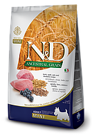 Farmina (Фармина) n&d low Grain dog Lamb & Blueberry Adult Mini 2,5 кг Низкозерновой сухой корм для собак