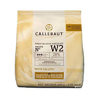 Barry CALLEBAUT W2 белый шоколад в дисках 400г