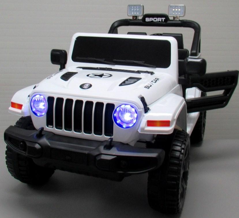 Дитячий автомобіль Великий Jeep HAMER X10 Білий, фото 1