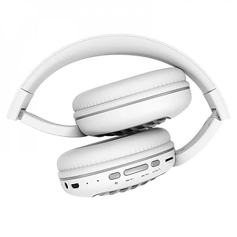 Навушники Hoco Bluetooth 300 мАч з мікрофоном W23 Brilliant Sound White