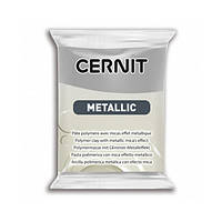 Полимерная глина, Cernit Metallic, №080, Серебро, 56 гр.