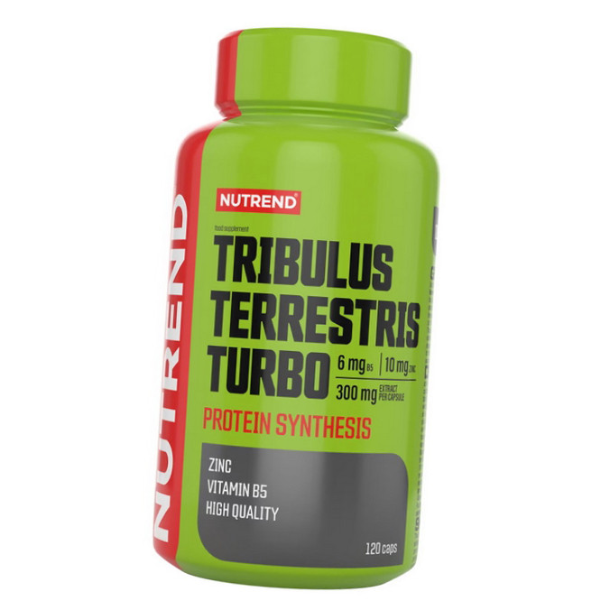 Бустер тестостерона Nutrend Tribulus Terrestris Turbo 120 капсул