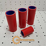 Силіконові патрубки радіатора ЮМЗ Д65 комплект (Червоні), фото 2