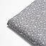 Сатин "Білі міні-гілочки на сірому тлі", №4725с, фото 5