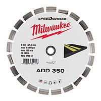 Диск Milwaukee алмазный Speedcross ADD 350, Ø350 мм (4932478952)