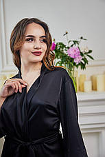 Жіноча піжама шовкова штани та халат S,M,L,XL, фото 6