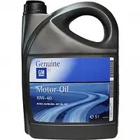 Моторное масло GM Genuine Semi Synthetic 10w40 5л