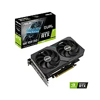 Видеокарта ASUS GeForce RTX 3060 12GB GDDR6 Dual OC V2 (DUAL-RTX3060-O12G-V2) (LHR)