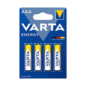 Батарейки AAA (LR03) Varta Energy Alkaline - 4шт