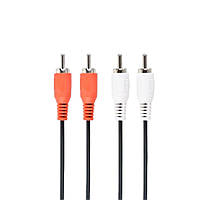 Кабель Cablexpert CCA-2R2R-6, 2RCA-2RCA, 1.8м