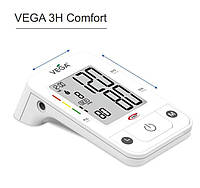 Тонометр VEGA 3H Comfort с манжетой Vega 22-42см Micro USB на плечо гарантия 5 лет