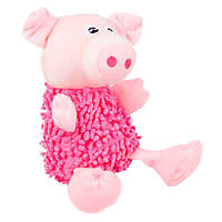 Flamingo Shaggy Pig м'яка іграшка для собак, плюш 22 см