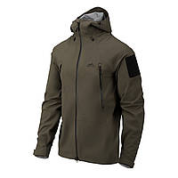 Куртка водонепроницаемая с трехслойной мембраной Helikon-Tex Hardshell Squall Taiga Green KU-SHJ-TR