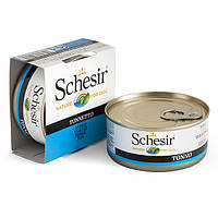Консервы Schesir Tuna для собак 150г х 10шт влажный корм тунец в желе