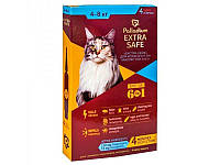 Palladium Extra Safe против блох, клещей и глистов для кошек от 4 до 8 кг