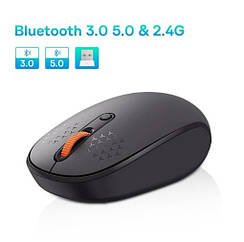 Мишка бездротова 3в1 Baseus F01B bluetooth 3.0/5.0+USB 2.4GHz